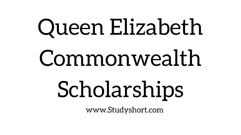 Queen Elizabeth Commonwealth Scholarships 2024-2025 | QECS