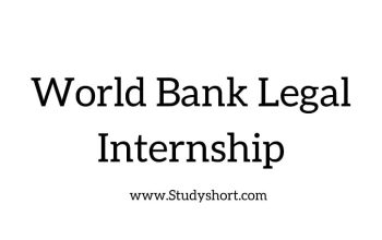 World Bank Legal Internship