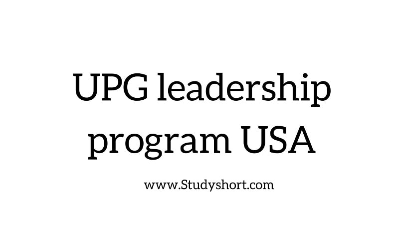 USA UPG leadership program 2024-2025