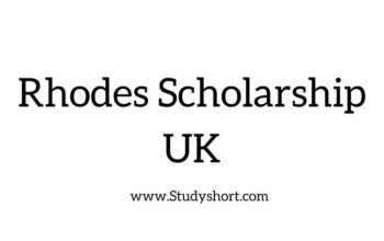 Rhodes Scholarship 2025