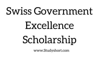 Swiss Government Excellence Scholarship