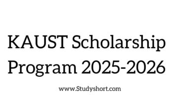 KAUST Scholarship Program