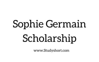 Sophie Germain Scholarship